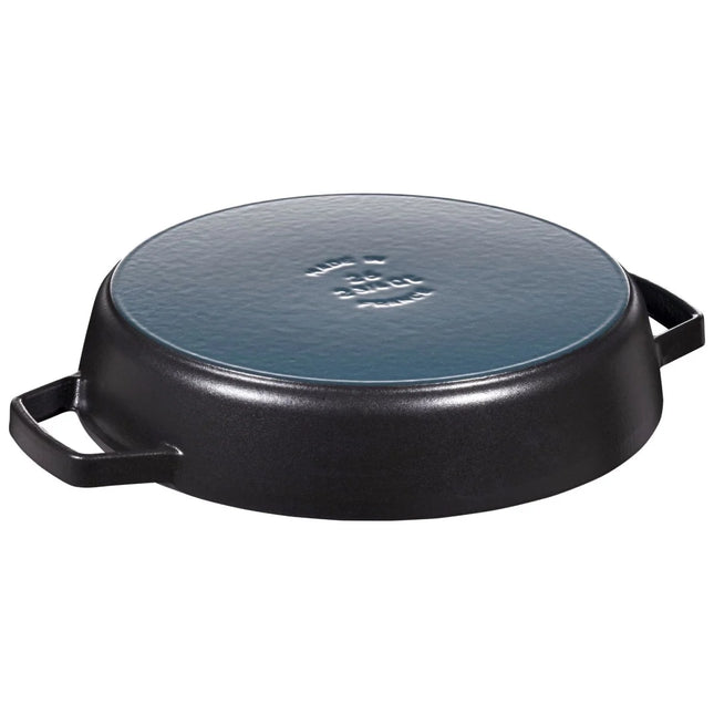 Staub Paella pan Zwart onderzijde pan