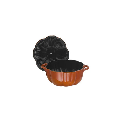 Staub Pompoen Cocotte Kaneel 24cm / 3.25L open