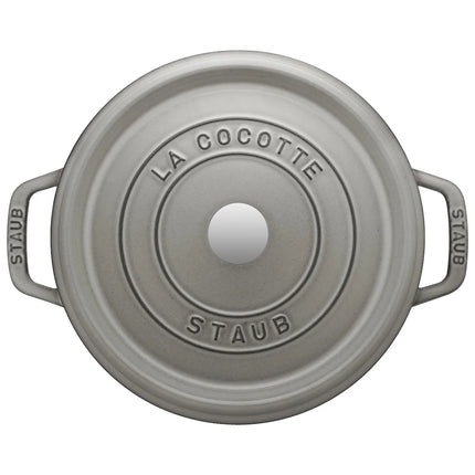 Staub braadpan La Cocotte Grafietgrijs