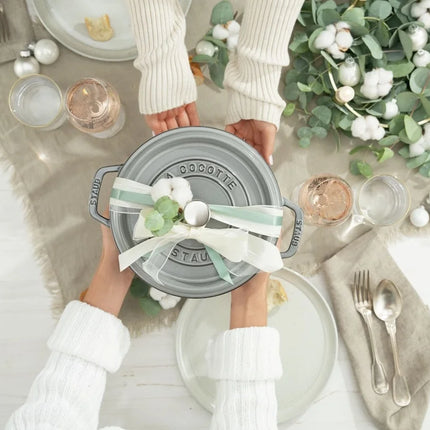 Staub braadpan La Cocotte Grafietgrijs