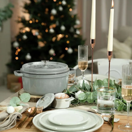 Staub braadpan La Cocotte Grafietgrijs