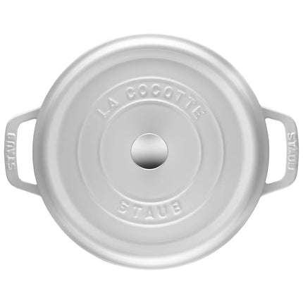 Staub braadpan La Cocotte Puur wit