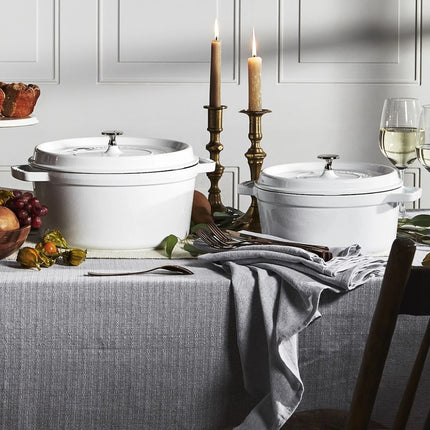 Staub braadpan La Cocotte Puur wit