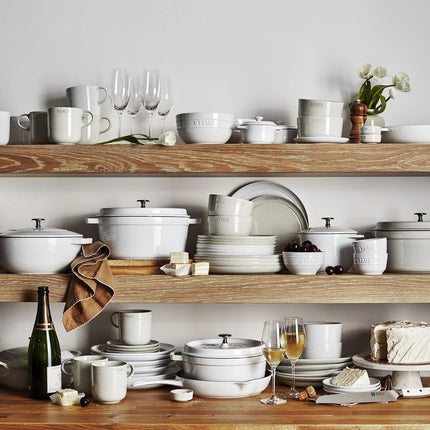 Staub braadpan La Cocotte Puur wit