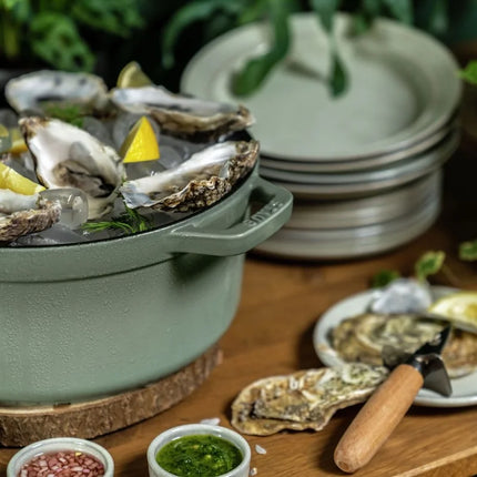 Staub braadpan La Cocotte eucalyptus