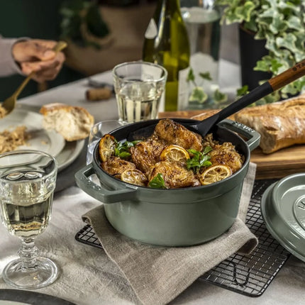 Staub braadpan La Cocotte eucalyptus