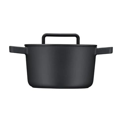 WMF Flavour Gietijzeren Braadpan Rond vooraanzicht
