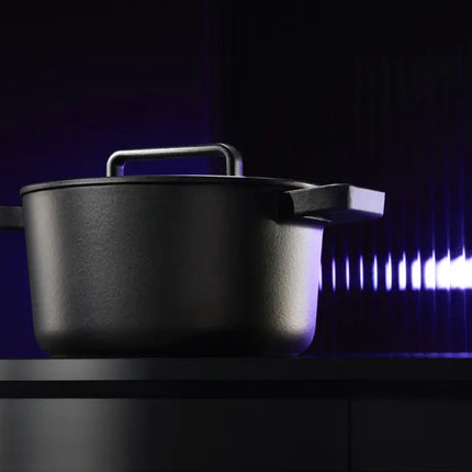 WMF Flavour Gietijzeren Braadpan Ovaal Zwart 33x26cm
