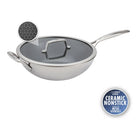 Zwilling Peak 3 laags Wokpan 30cm