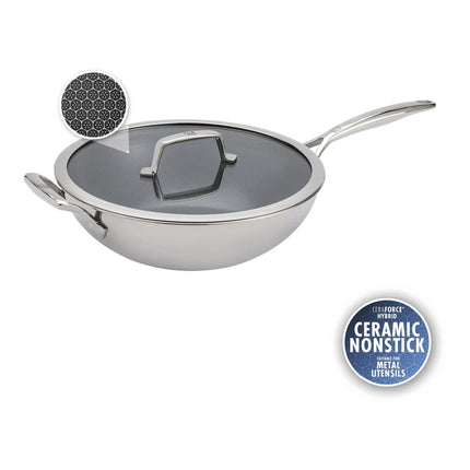 Zwilling Peak 3 laags Wokpan 30cm