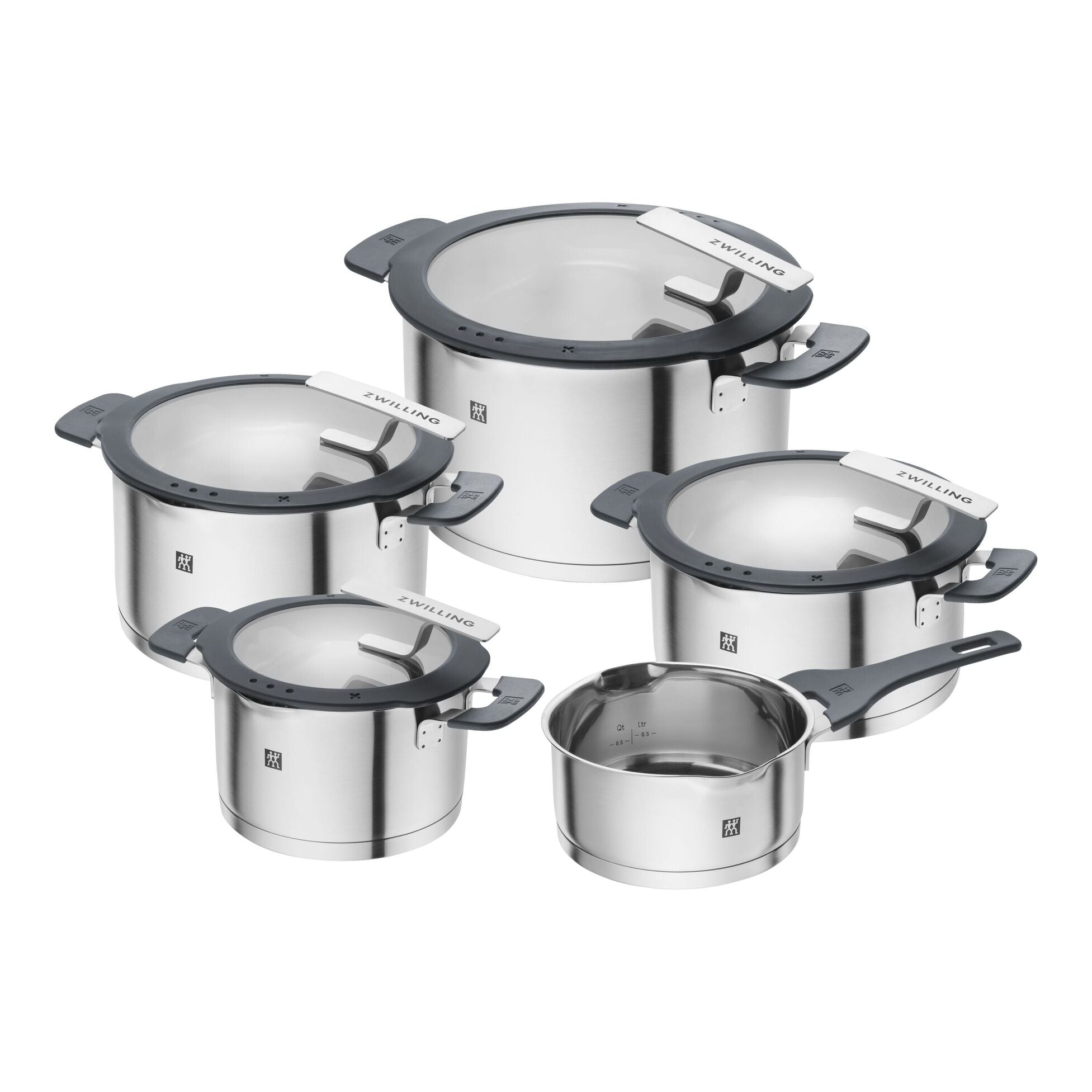 Zwilling Essence 5 delige pannenset - Inductie Geschikte Pannen Zwilling Essence 5 delige pannenset - Inductie Geschikte Pannen
