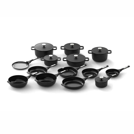 BergHOFF Leo Phantom Pannenset - 14 Delig Downdraft XXXL totaal set