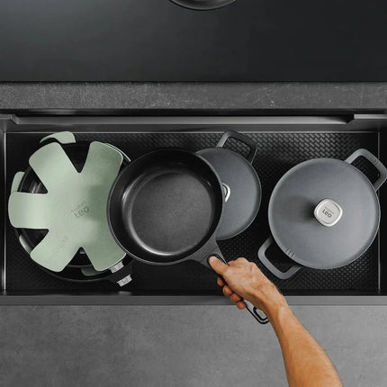 BergHOFF Leo Phantom Pannenset - 14 Delig Downdraft XXXL totaal set