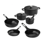 BergHOFF Leo Phantom Pannenset - 6 delig met gratis panbeschemerset!