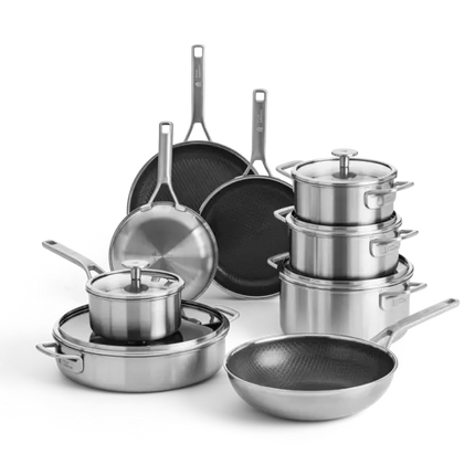 BK Maestro RVS & Durabond Hybride XL set met gratis panbeschermerset