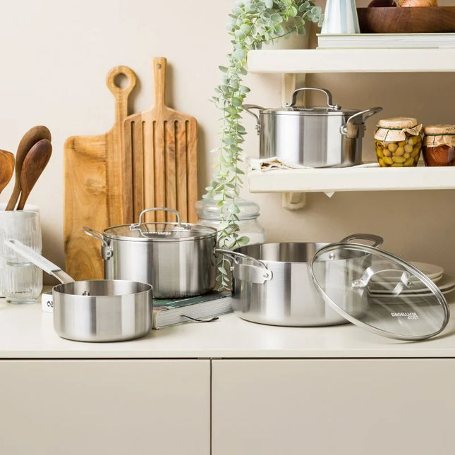 Dagelijkse Kost Proline 3 Ply kookpottenset - 4 delig pannenset