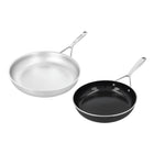 Demeyere Silverline 7 Nano touch 28 koekenpan met gratis 24cm ceraforce koekenpan t.w.v. 79,-