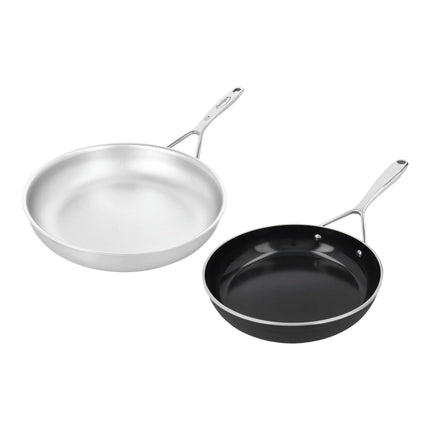 Demeyere Silverline 7 Nano touch 28 koekenpan met gratis 24cm ceraforce koekenpan t.w.v. 79,-