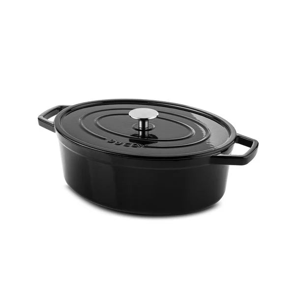 Ducq gietijzeren braadpan ovaal