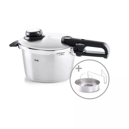 Fissler Vitavit Premium Snelkookpan met Inzet