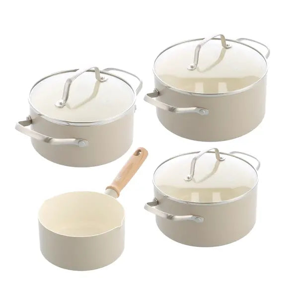 Greenchef Nordics Pannenset Antiaanbak 4-delig