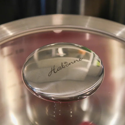 Habonne Allure bak Pannenset downdraft 6 delig - 5 ply RVS