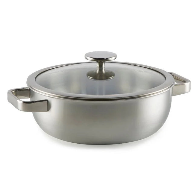 Habonne Braadpan RVS 5-ply - 26 cm