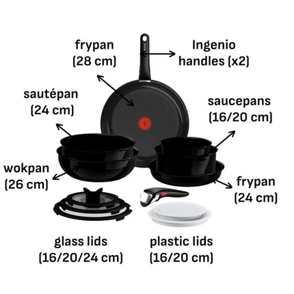 Tefal Excellence keramische pannenset 13 delig