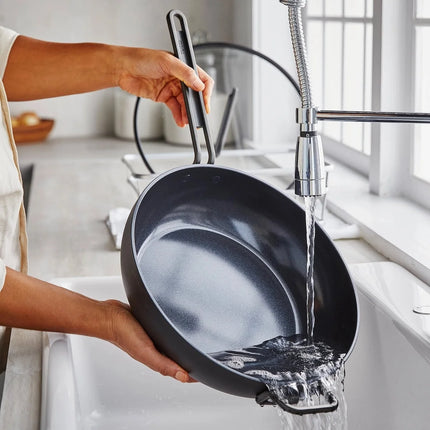 Greenpan Tucci Koekenpan Met Deksel Black 33 cm