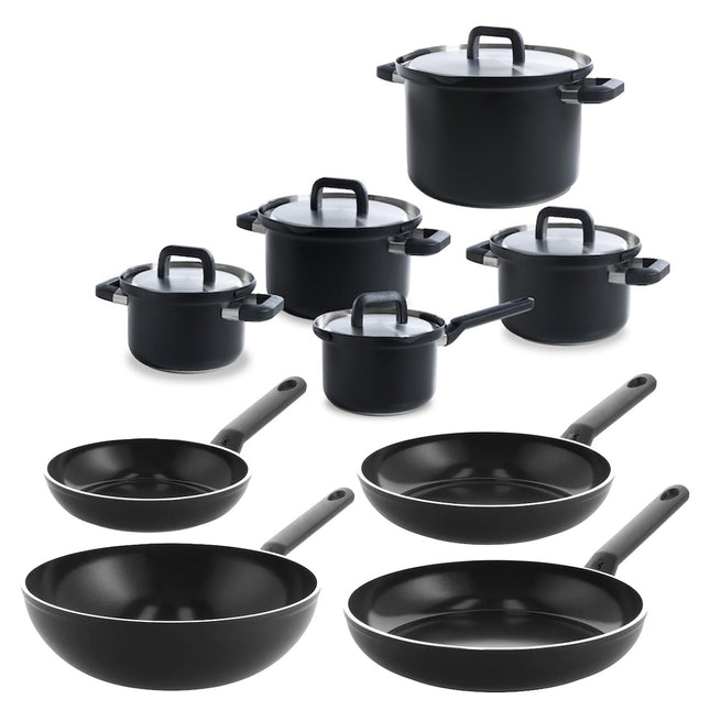 Flow Cool Black pannenset 9-delig