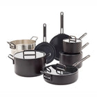 Greenpan Tucci pannenset 3-ply 11 delig - Zwart