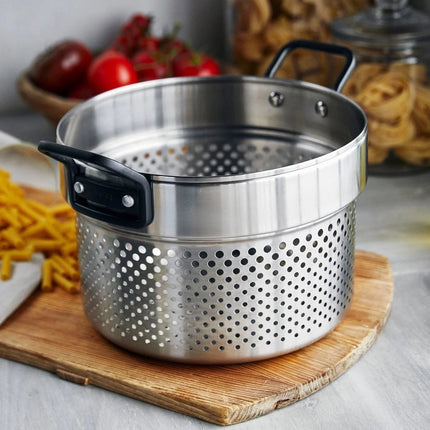 Greenpan Tucci pannenset 3-ply 11 delig - Zwart