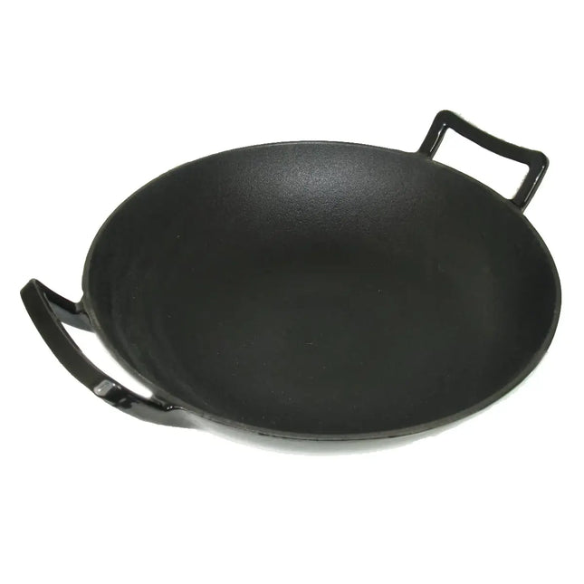 Relance Wadjan Wokpan Gietijzer 36 cm -Zwart